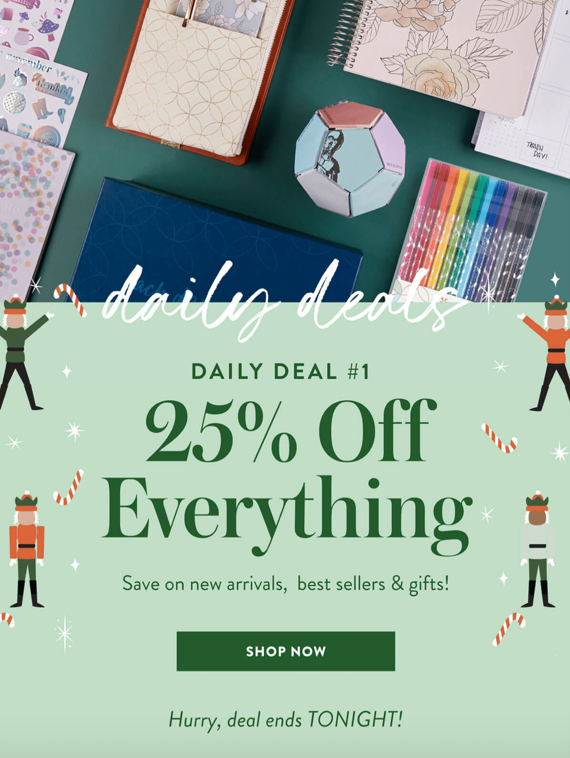 Erin Condren Deal Day #1 – Save 25% Off Sitewide!