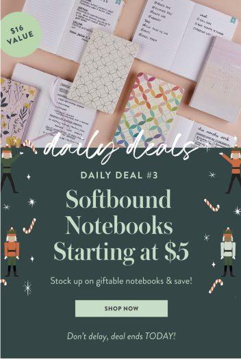 Erin Condren Deal Day #3 – Softbound Notebooks Starting at $5