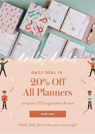Read more about the article Erin Condren Deal Day #8 – Save 20% off All Planners