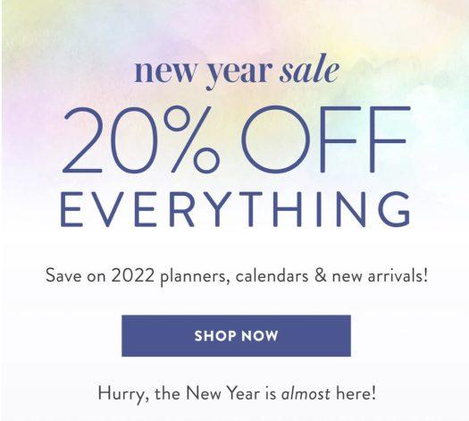 Read more about the article Erin Condren New Year Sale – Save 20% Off Sitewide!