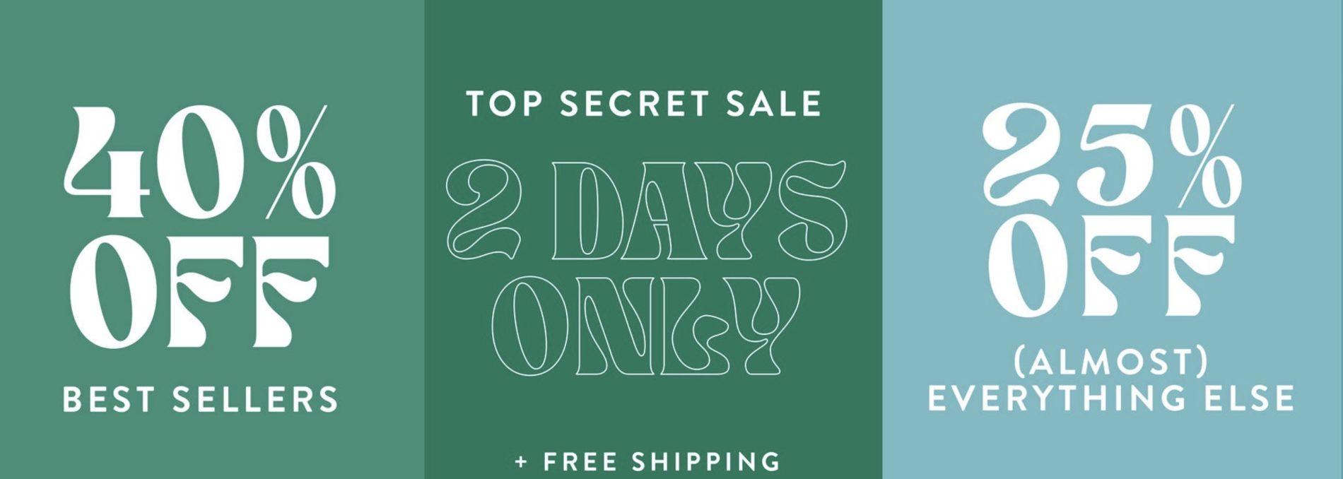 Pura Vida Secret Sale – Save 40% off Best Sellers + Free Shipping!
