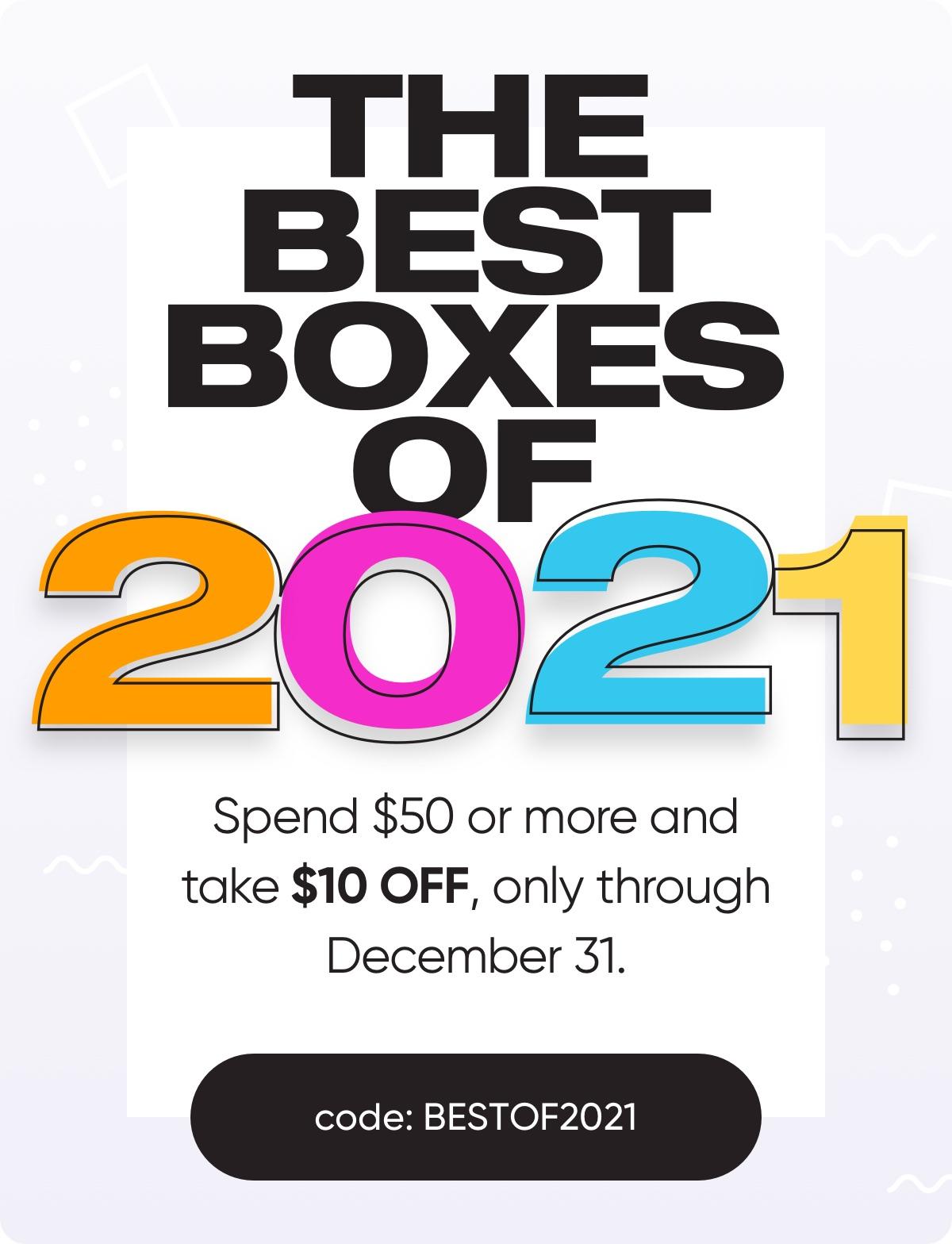 Cratejoy Best Boxes of 2021 Sale – Save $10 off $50