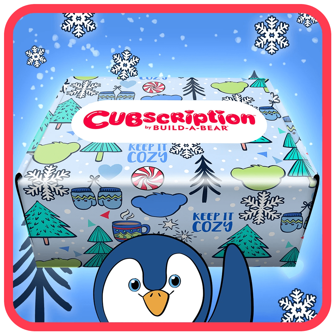 Cubscription Box by Build-A-Bear Winter 2021 Theme Reveal