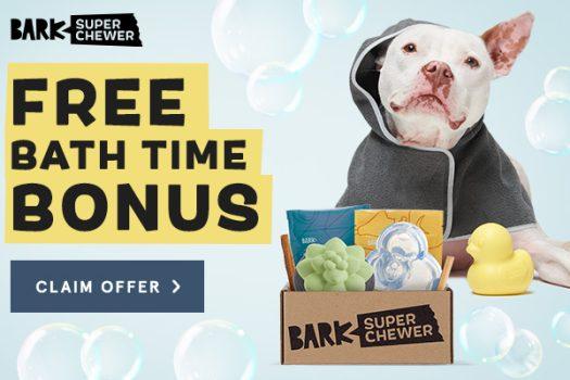 Read more about the article BarkBox Super Chewer Coupon Code – FREE Bath Time Bundle!