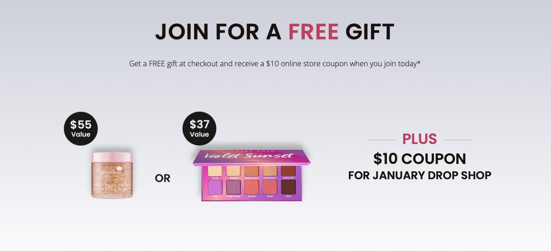 BOXYCHARM January 2022 Coupon Code – Free Gift with Purchase + $10 Pop-Up Credit!