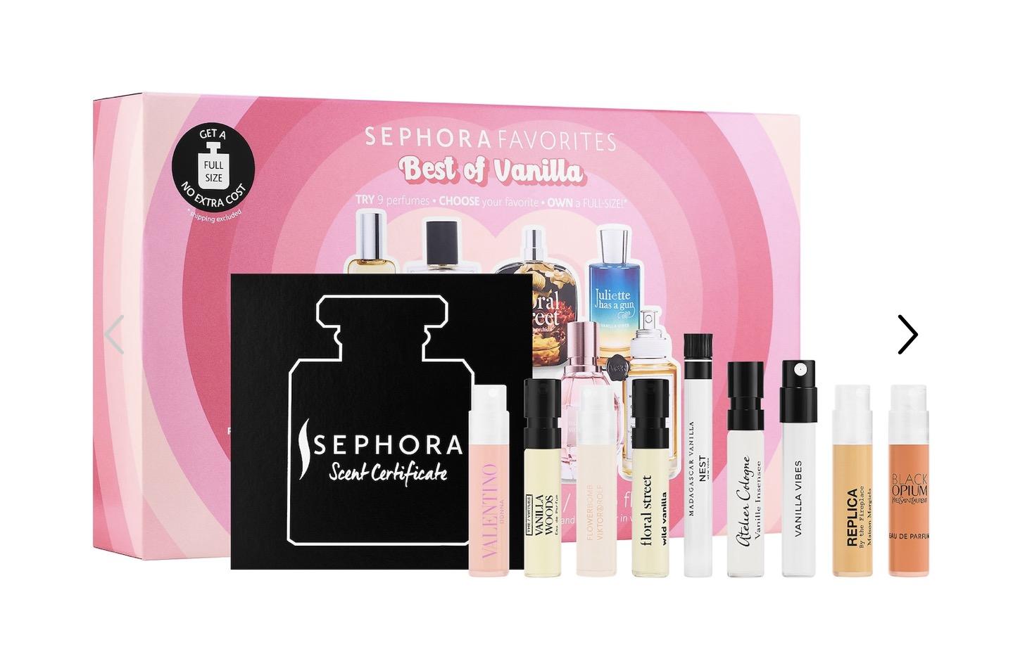 Sephora Favorites Best of Vanilla Perfume Sampler Set – Now Available