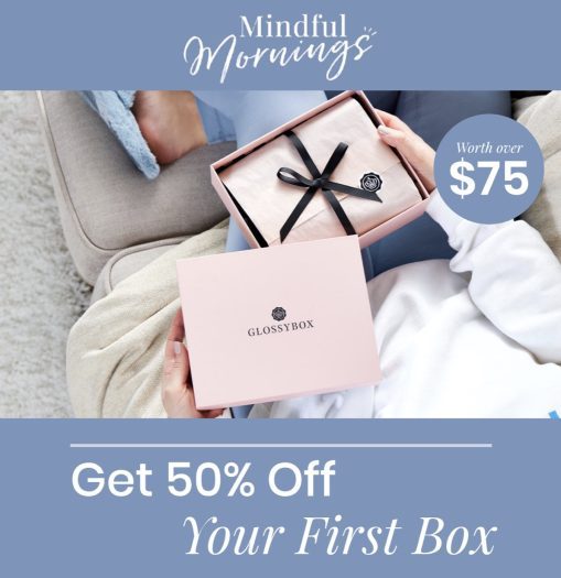GLOSSYBOX Coupon Code - Save 50% Off Your First Box