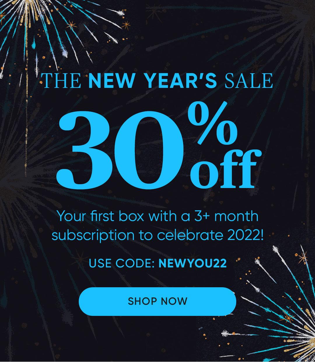 Cratejoy New Years Sale – Save 30% off Your First Month of Select Boxes