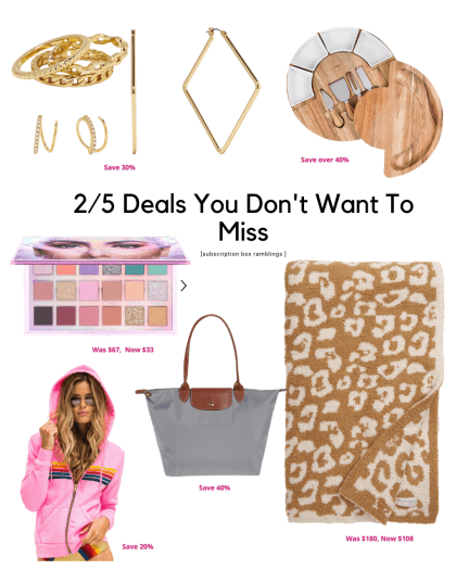 Deals You Don’t Want to Miss – 2/5