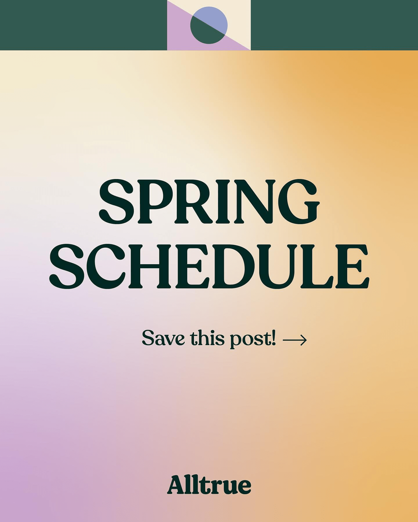 Alltrue Spring 2022 Box Schedule