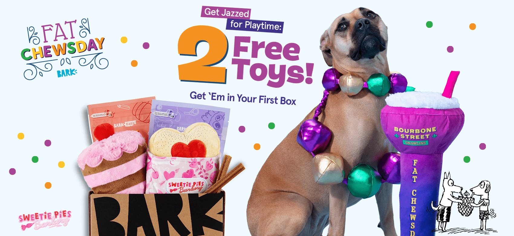 Read more about the article Barkbox – FREE Mardi Growl Bundle with Multi-Month Subscription!