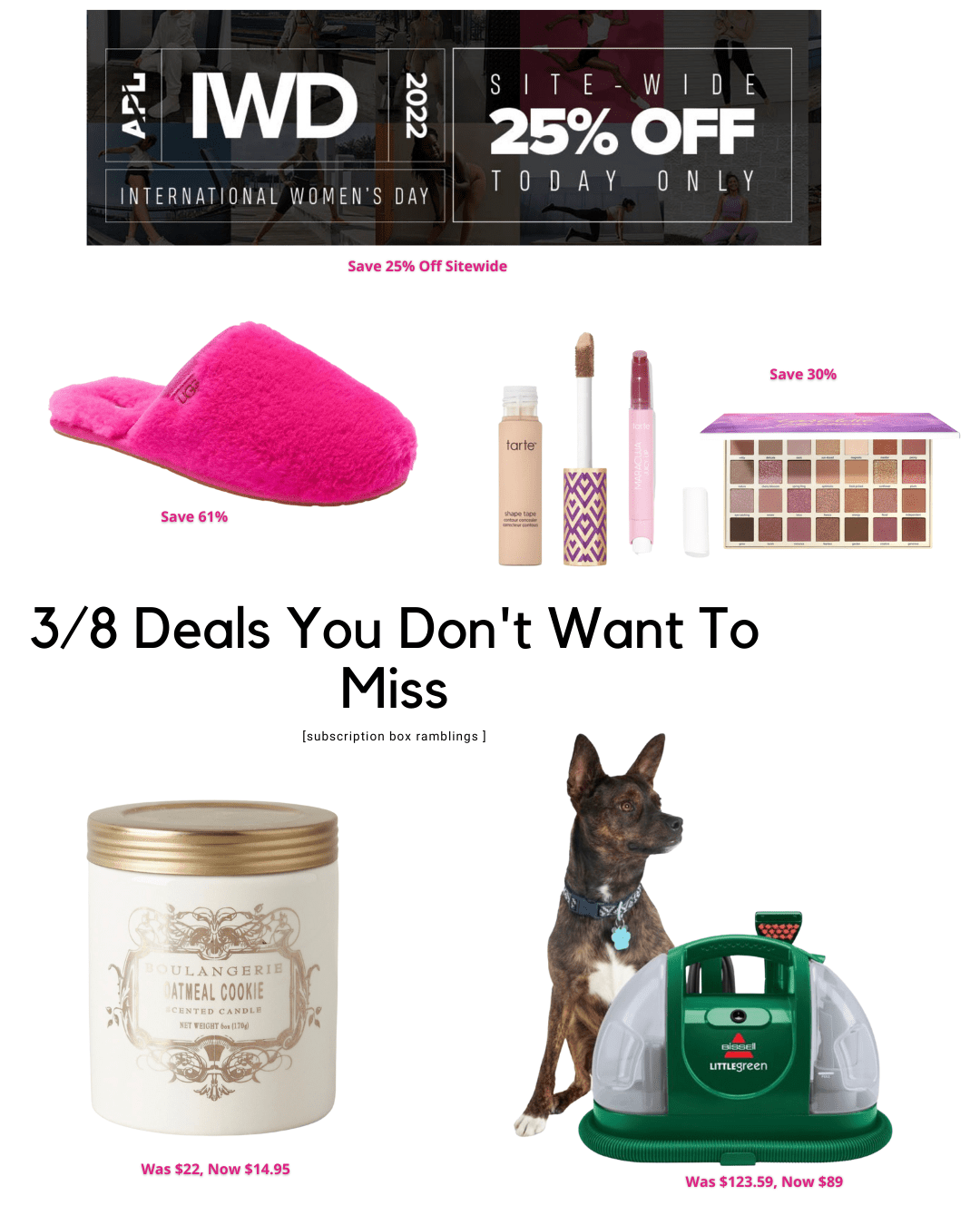 Deals You Don’t Want to Miss – 3/8