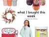 What I Bought This Week