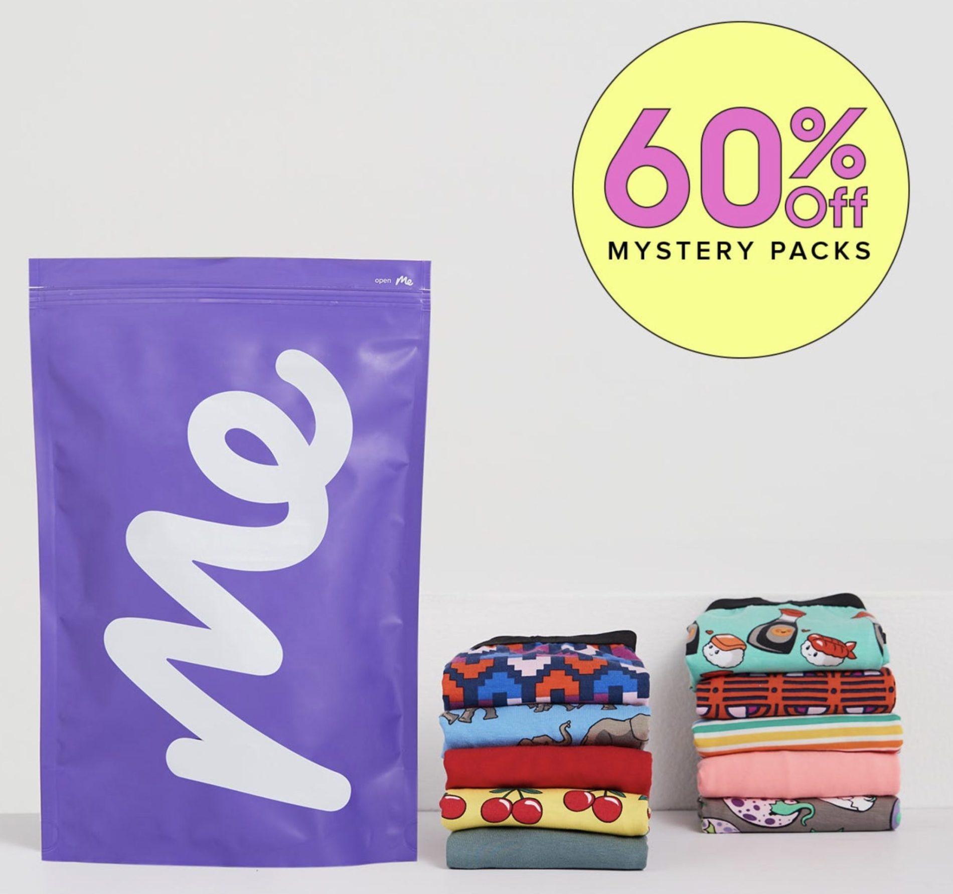 Read more about the article MeUndies Mystery Packs – Save Up to 60%!