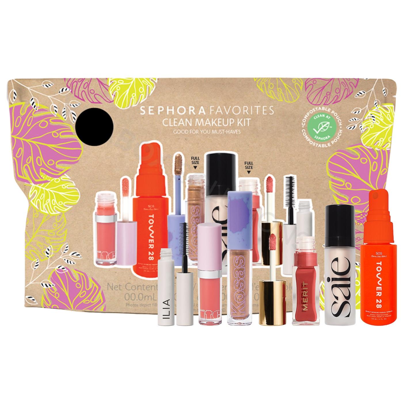 Sephora Favorites Clean Me Up Clean Makeup Set – Now Available