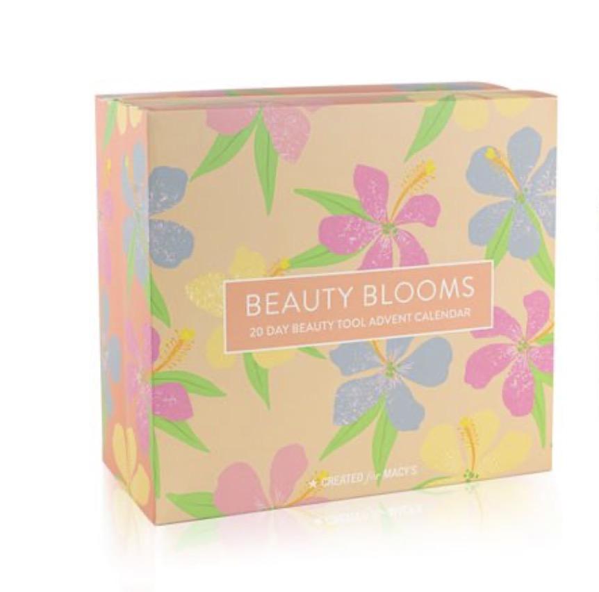 Macy’s 20-Pc. Beauty Blooms Beauty Tool Advent Calendar