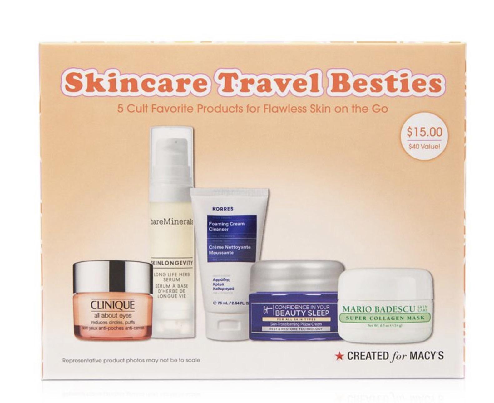 Created for Macy’s Skincare Travel Besties Set