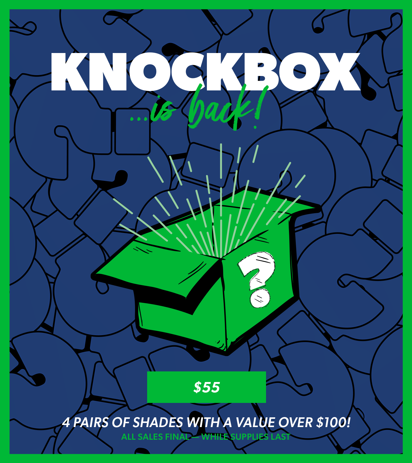 Knockaround Sunglasses Knock Box Mystery Box!