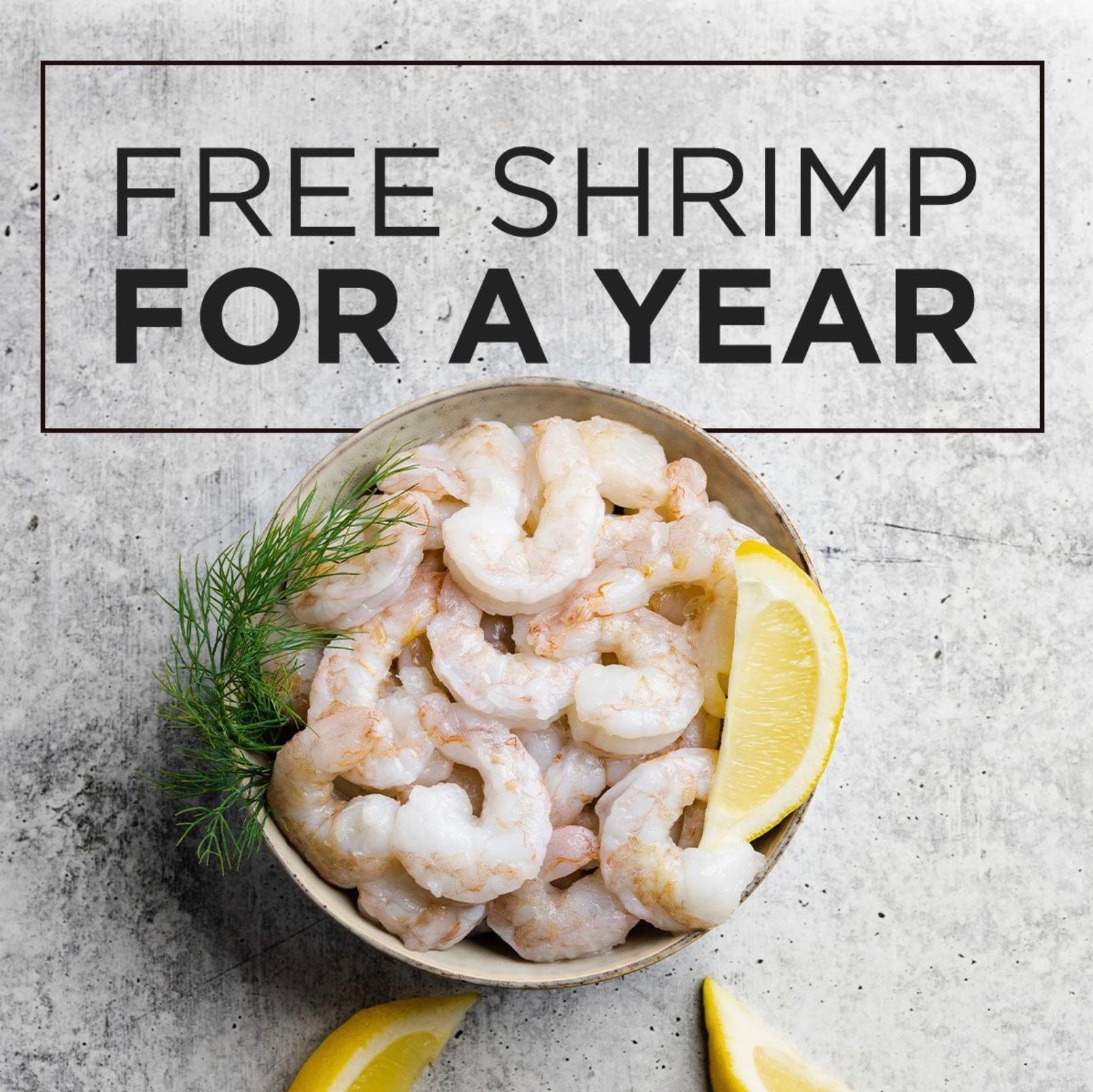 Butcher Box – FREE Shrimp for a Year!