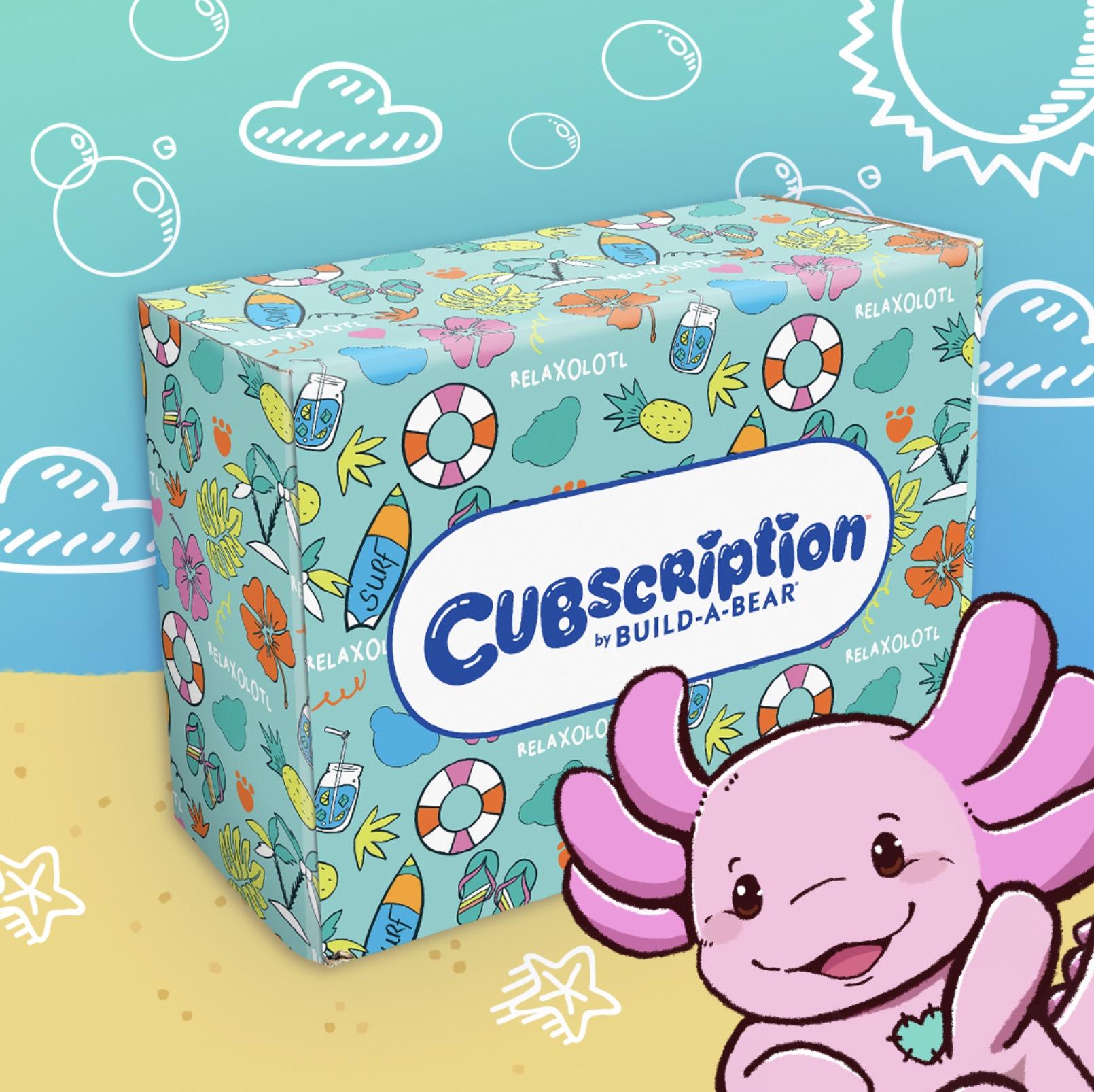 Cubscription Box by Build-A-Bear Summer 2022 Theme Reveal