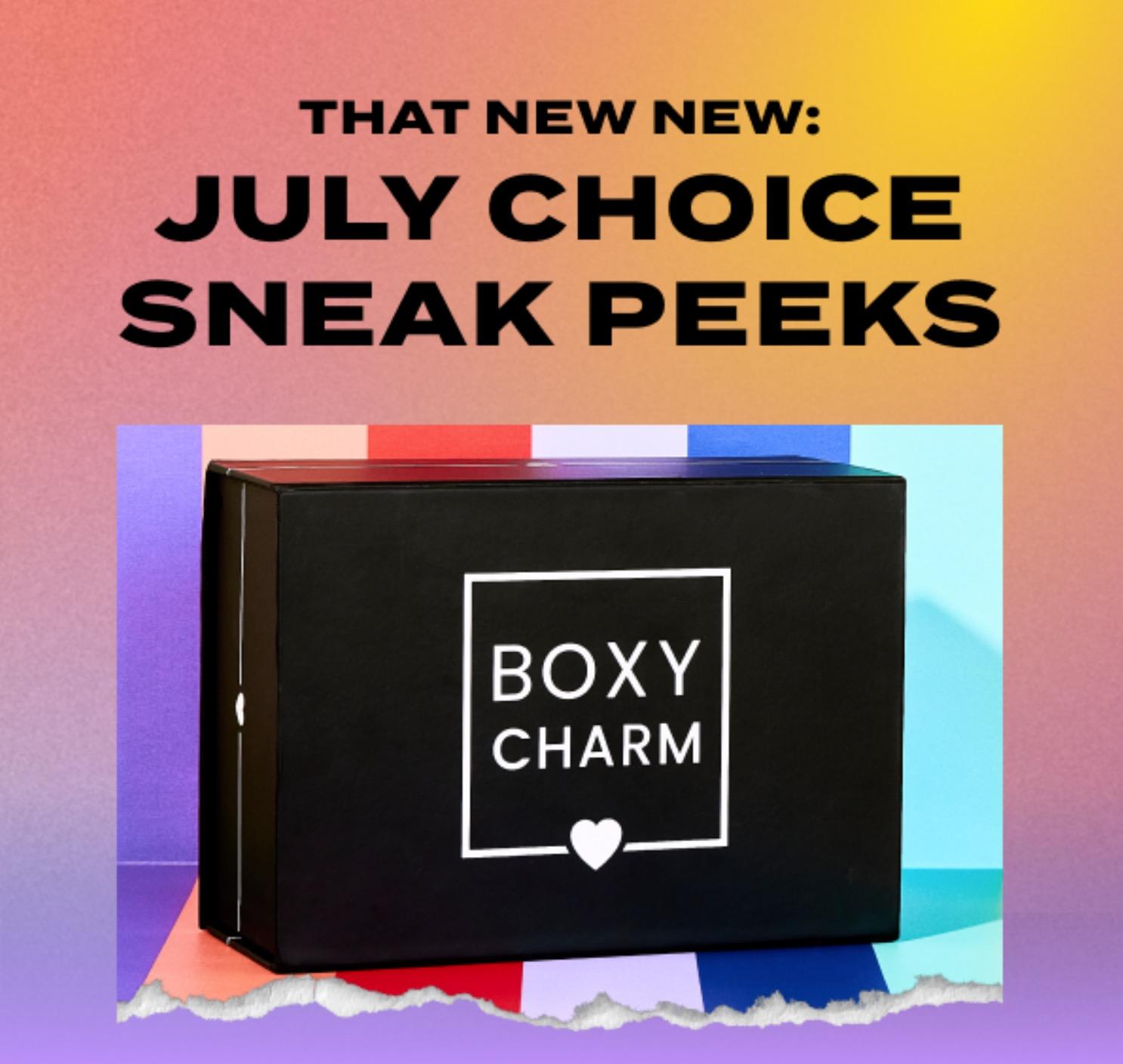 BOXYCHARM July 2022 Base & Premium Box Choice Spoilers!