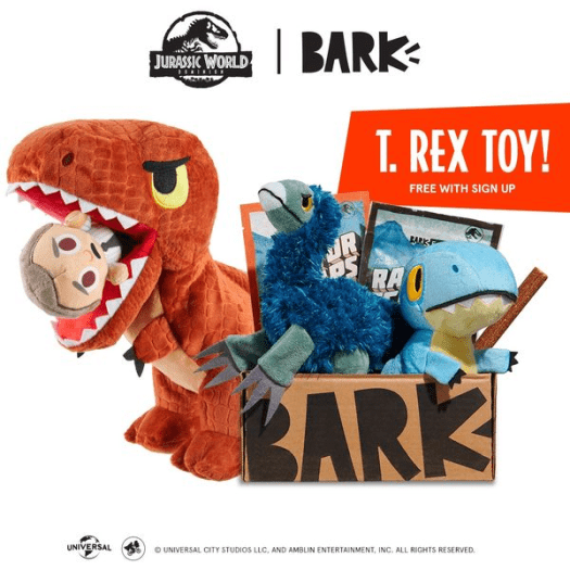 Read more about the article BarkBox Coupon Code: FREE Jurassic World Dog Toy