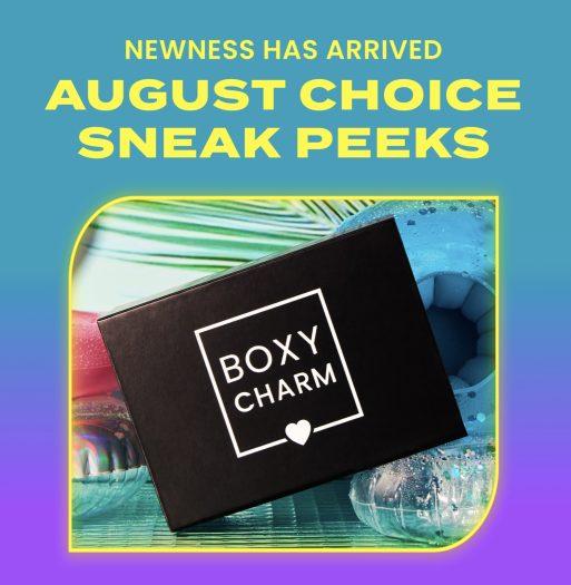 BOXYCHARM August 2022 Base & Premium Box Choice Spoilers!