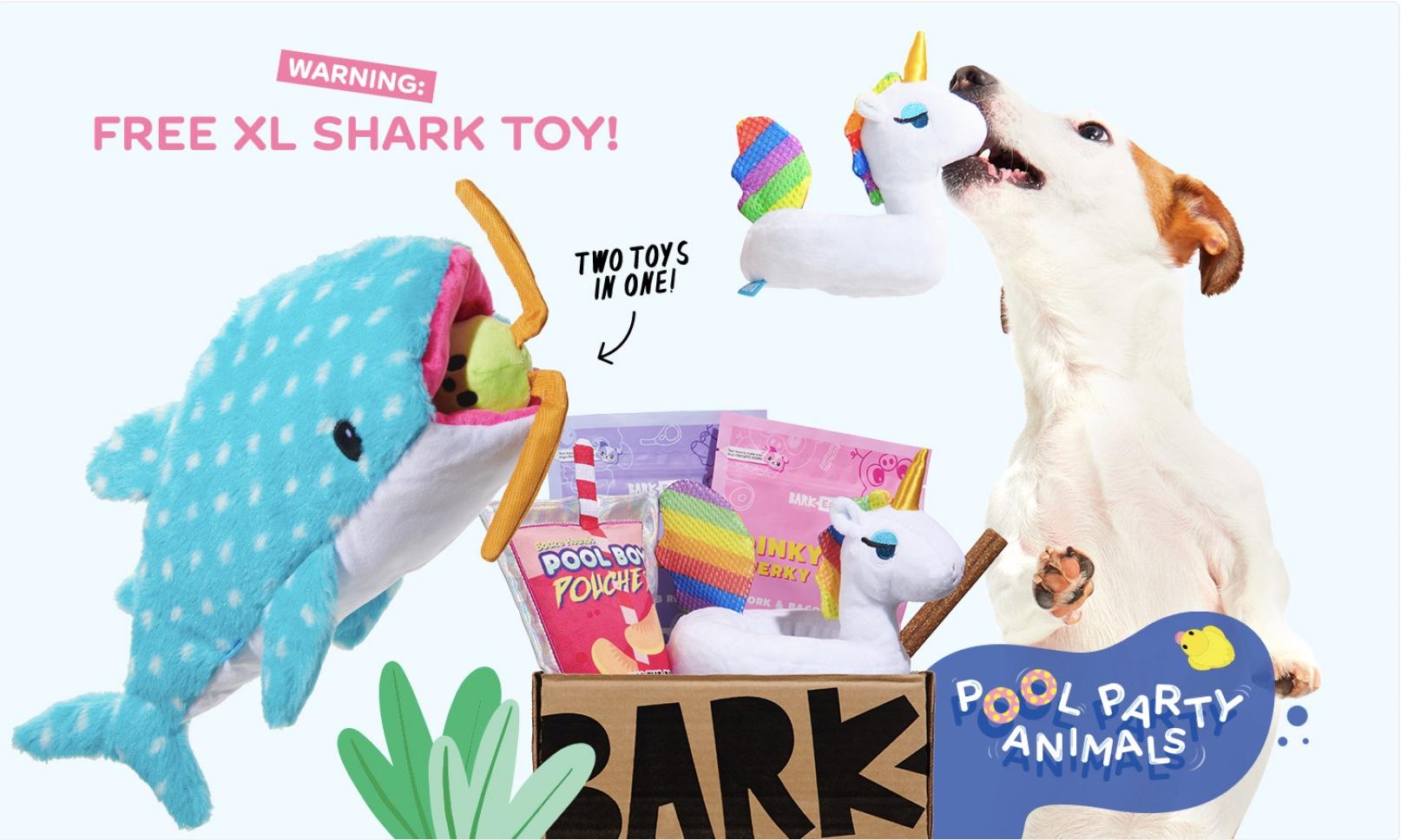 Read more about the article BarkBox Coupon Code: FREE XL Shark Toy