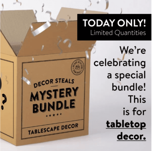 Read more about the article Decor Steals TABLESCAPE Mystery Bundle