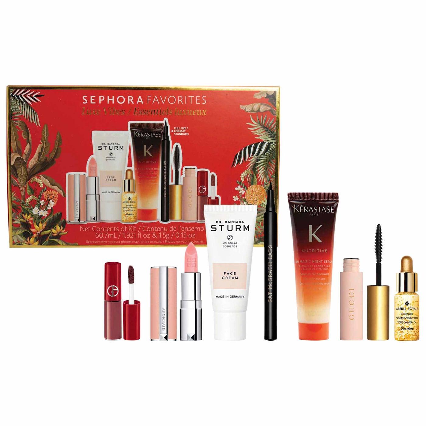 SEPHORA Favorites Luxe Vibes Luxury Beauty Sampler Set  – Now Available