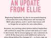 Ellie Subscription Update