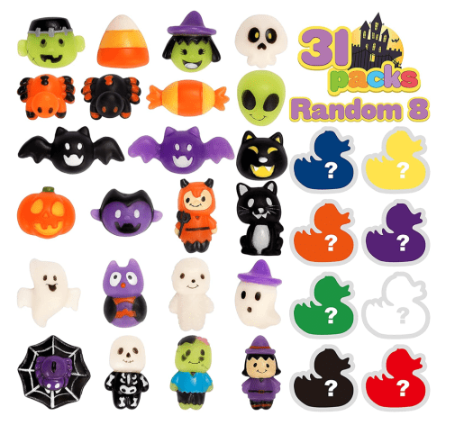 31 Days Halloween Advent Calendar with Surprise Toys