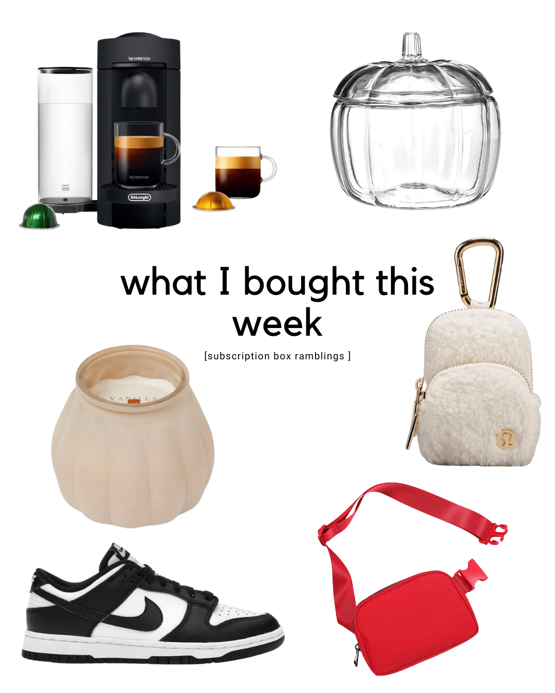 What I Bought This Week!
