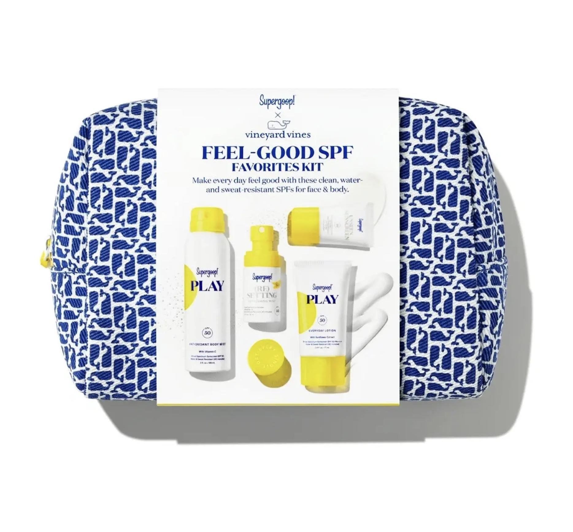 Read more about the article New Collaboration Alert: Supergoop! x Vineyard Vines Feel-Good SPF Favorites Kit