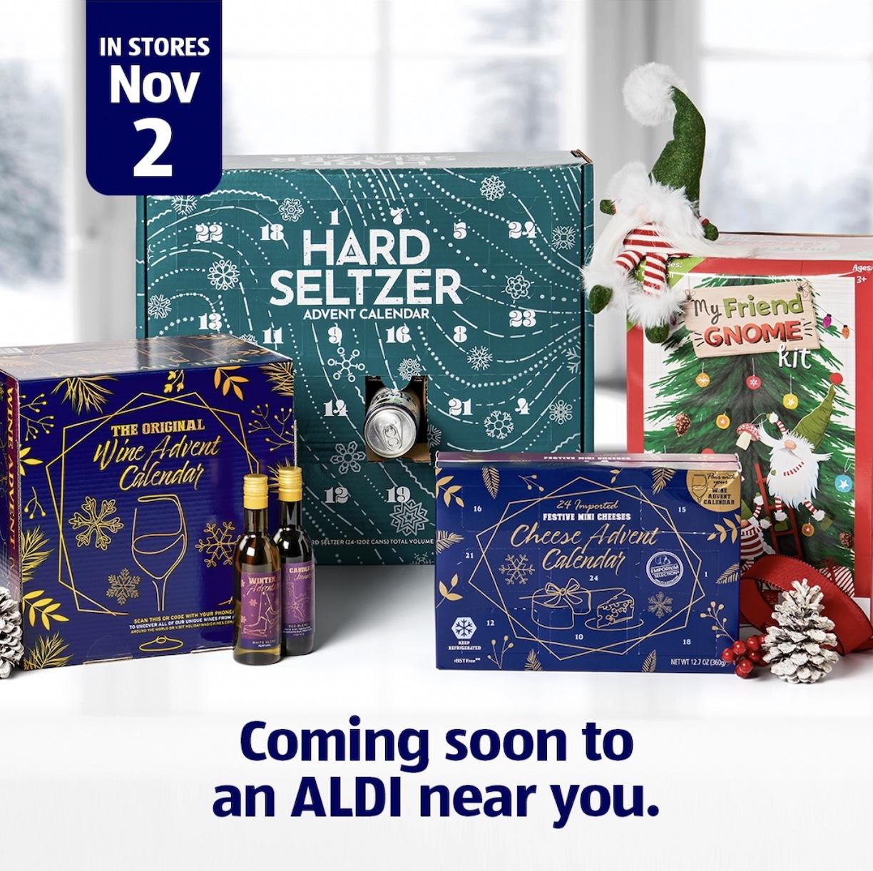 Read more about the article Aldi 2022 Wine & Cheese Advent Calendars – On Sale 11/2