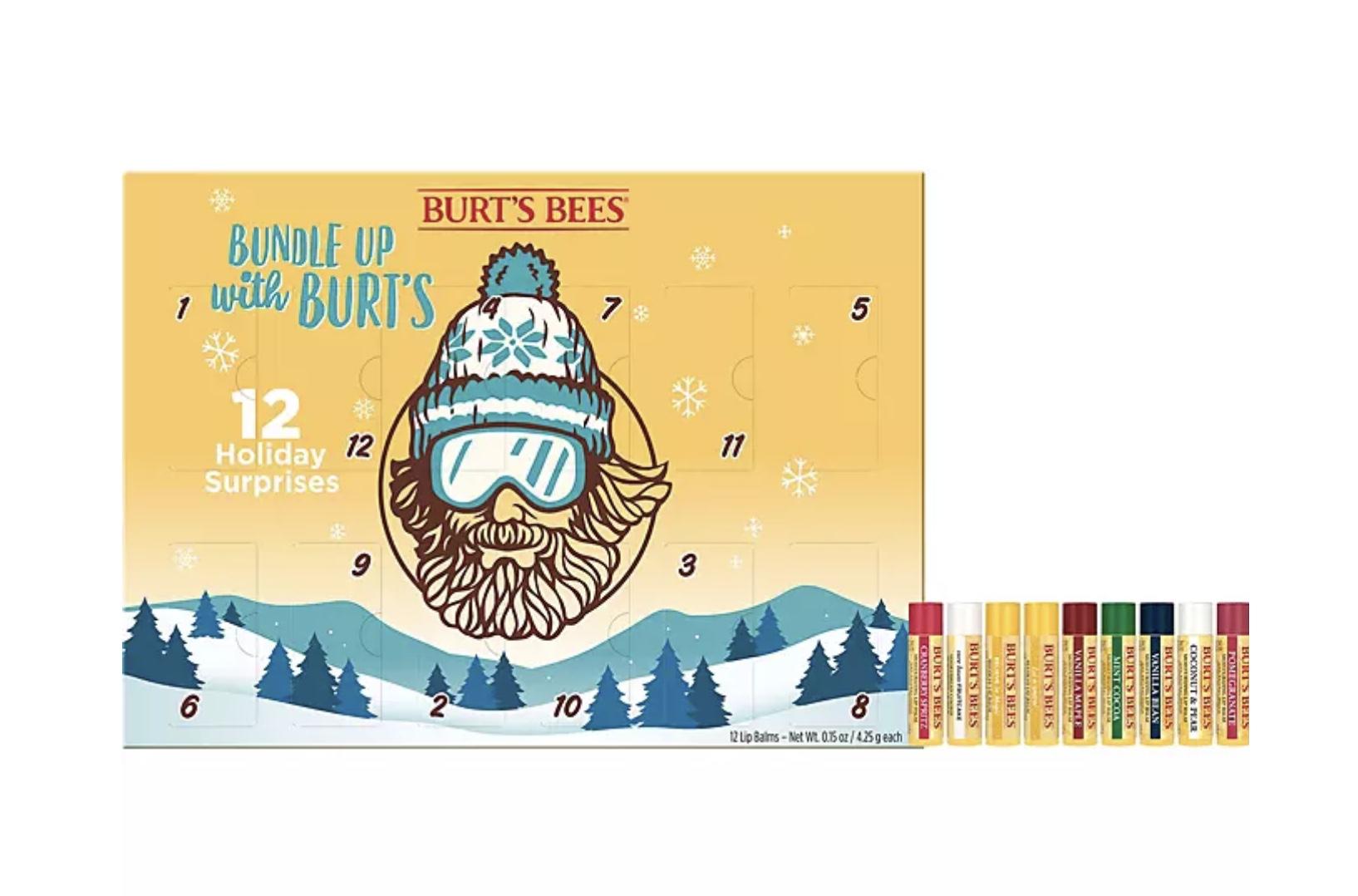 Burt’s Bees Bundle Up with Burt’s 12 Holiday Finds Advent Calendar