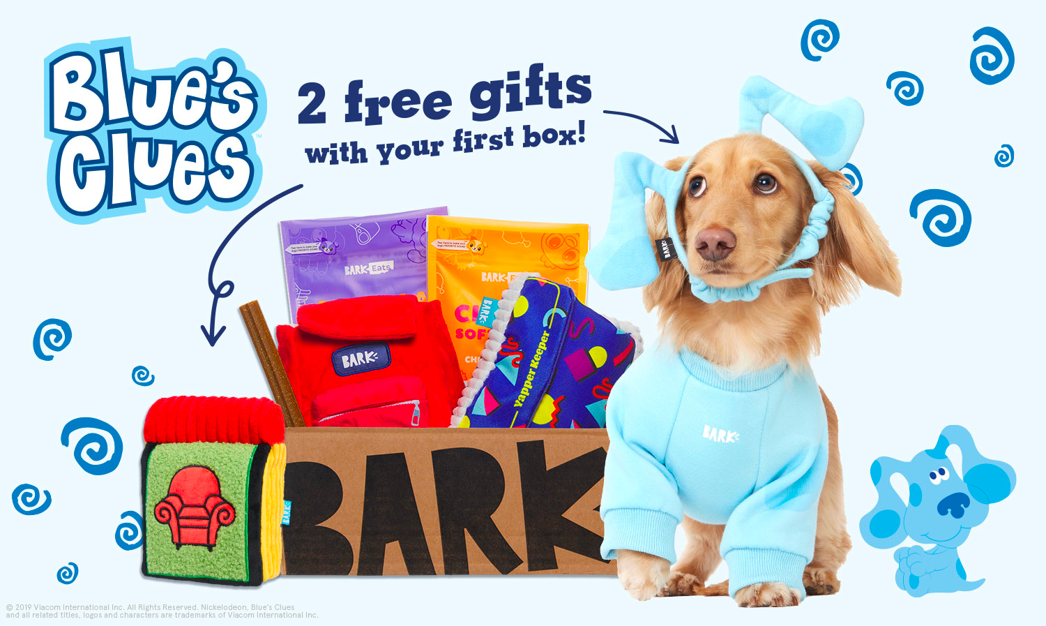Read more about the article Barkbox – FREE Blue’s Clues Bundle with Multi-Month Subscription!