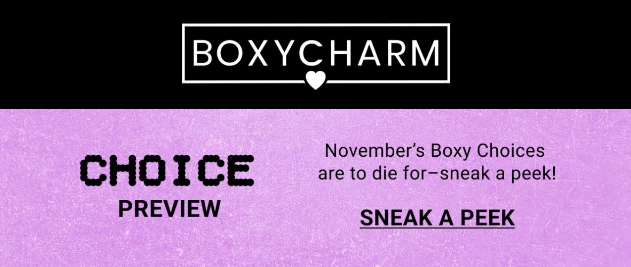 Read more about the article BOXYCHARM December 2022 Base Box Choice Spoilers!