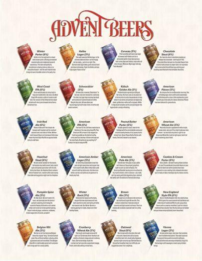 Minhas Craft Brewery Variety Pack Advent Beer Calendar - Subscription Box  Ramblings