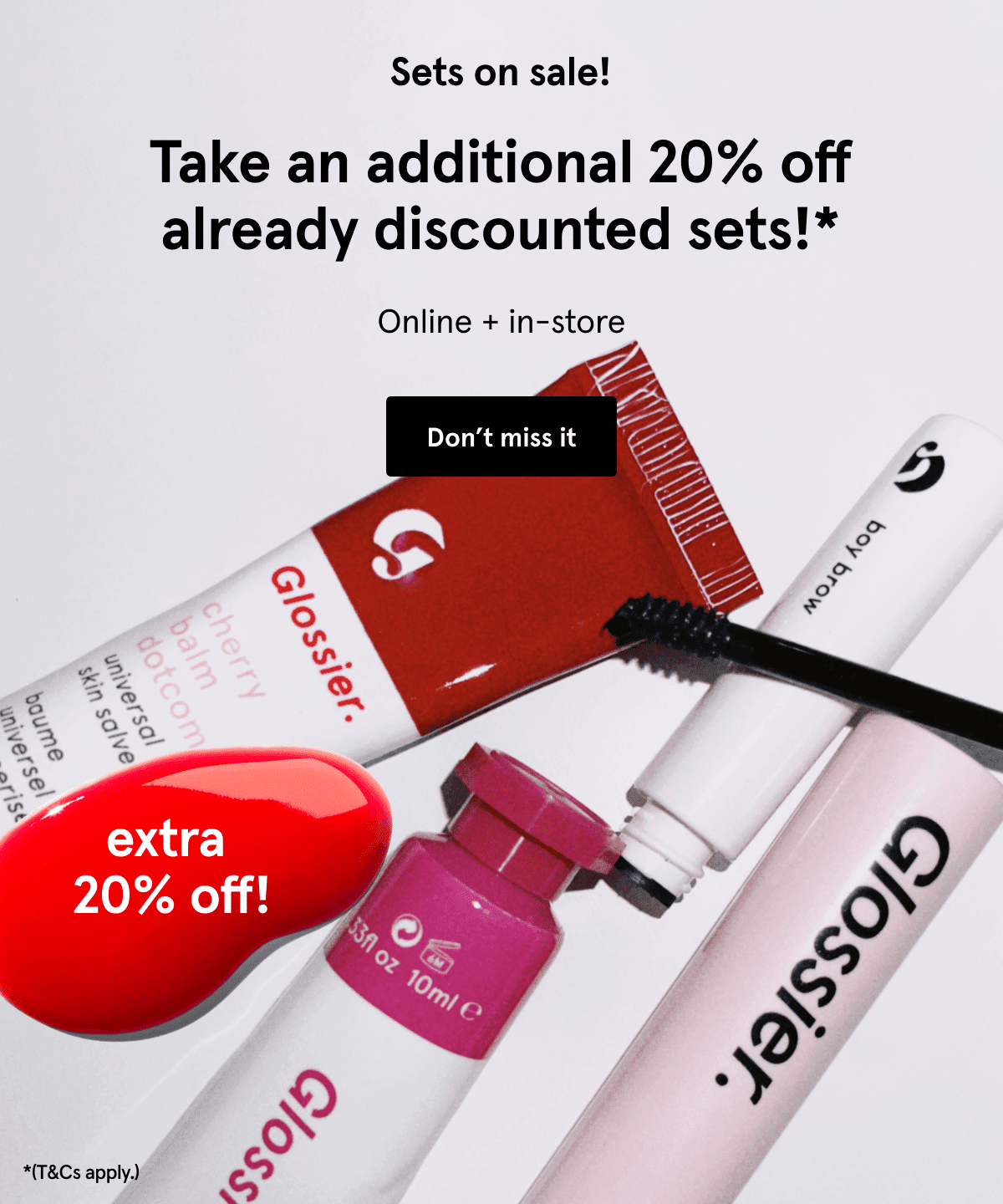 Read more about the article Glossier Early Black Friday Sale – Save 20% Off Already Discounted Sets