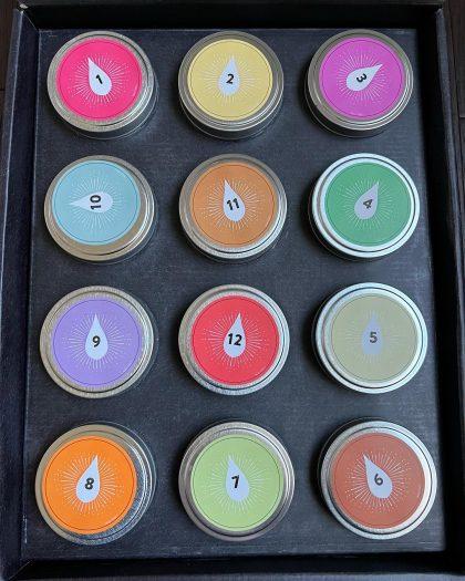 Trader Joe's 12 Days of Scented Candles 2022 Advent Calendar
