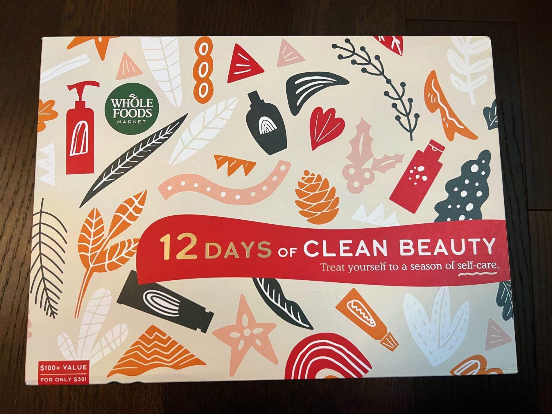 Whole Foods 12 Days of Clean Beauty Advent Calendar - In Stores Now + Full  Spoilers! - Subscription Box Ramblings