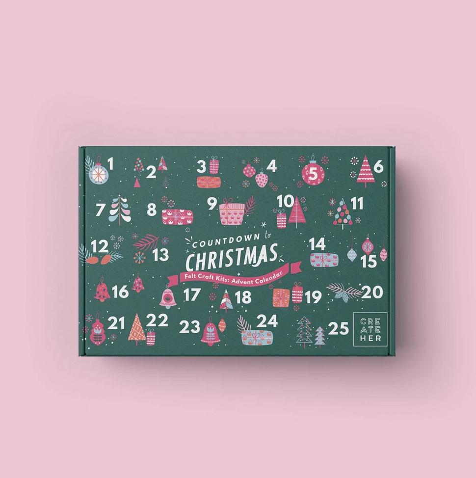 Read more about the article Kids Crafts Countdown to Christmas Felt Craft Kit Advent Calendar