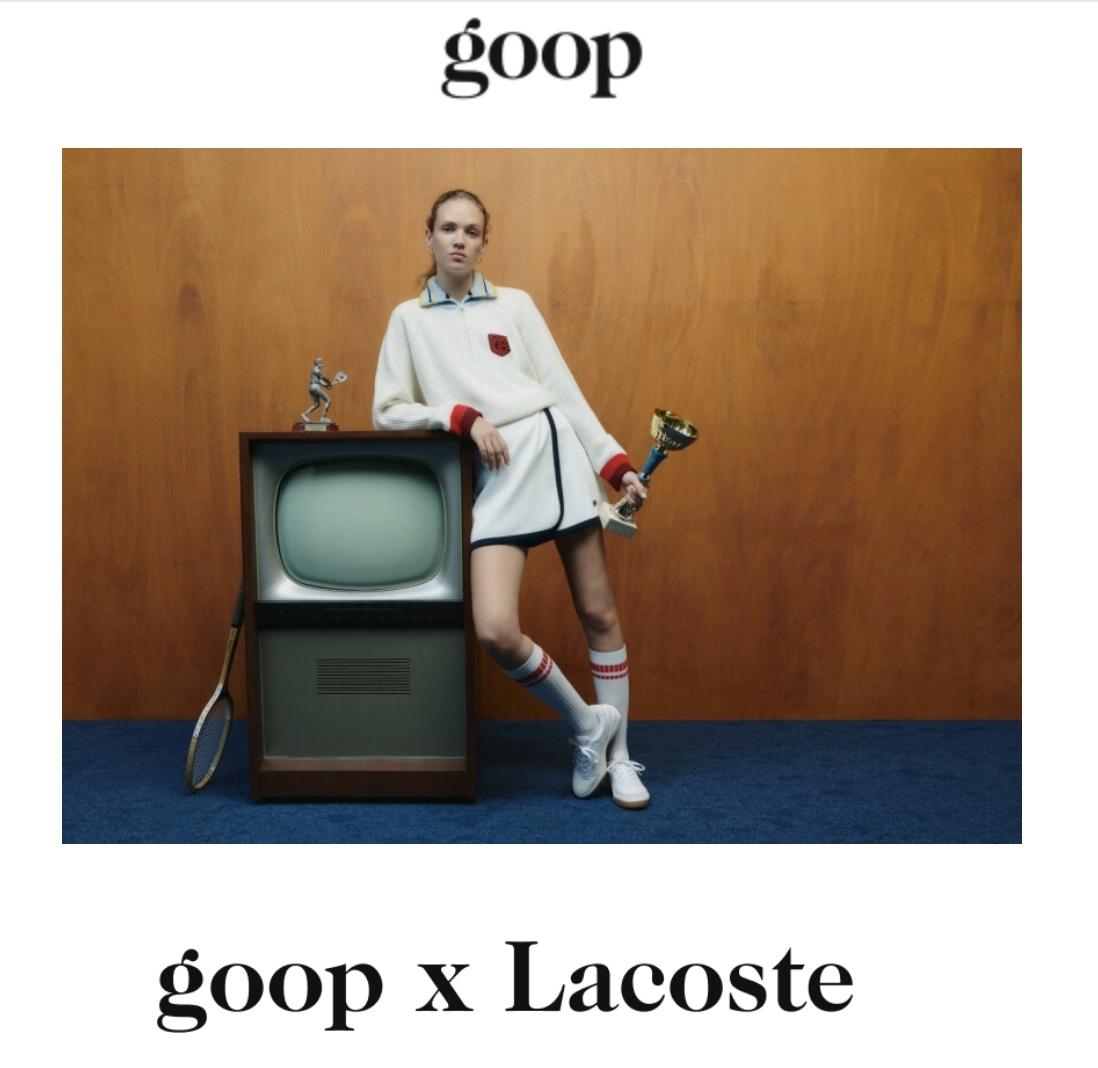 Read more about the article New Collaboration Alert: goop x Lacoste