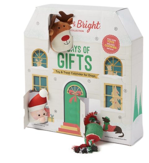 Merry & Bright™ Holiday 12-Day Toys & Treats Advent Calendar for Dogs -  Subscription Box Ramblings