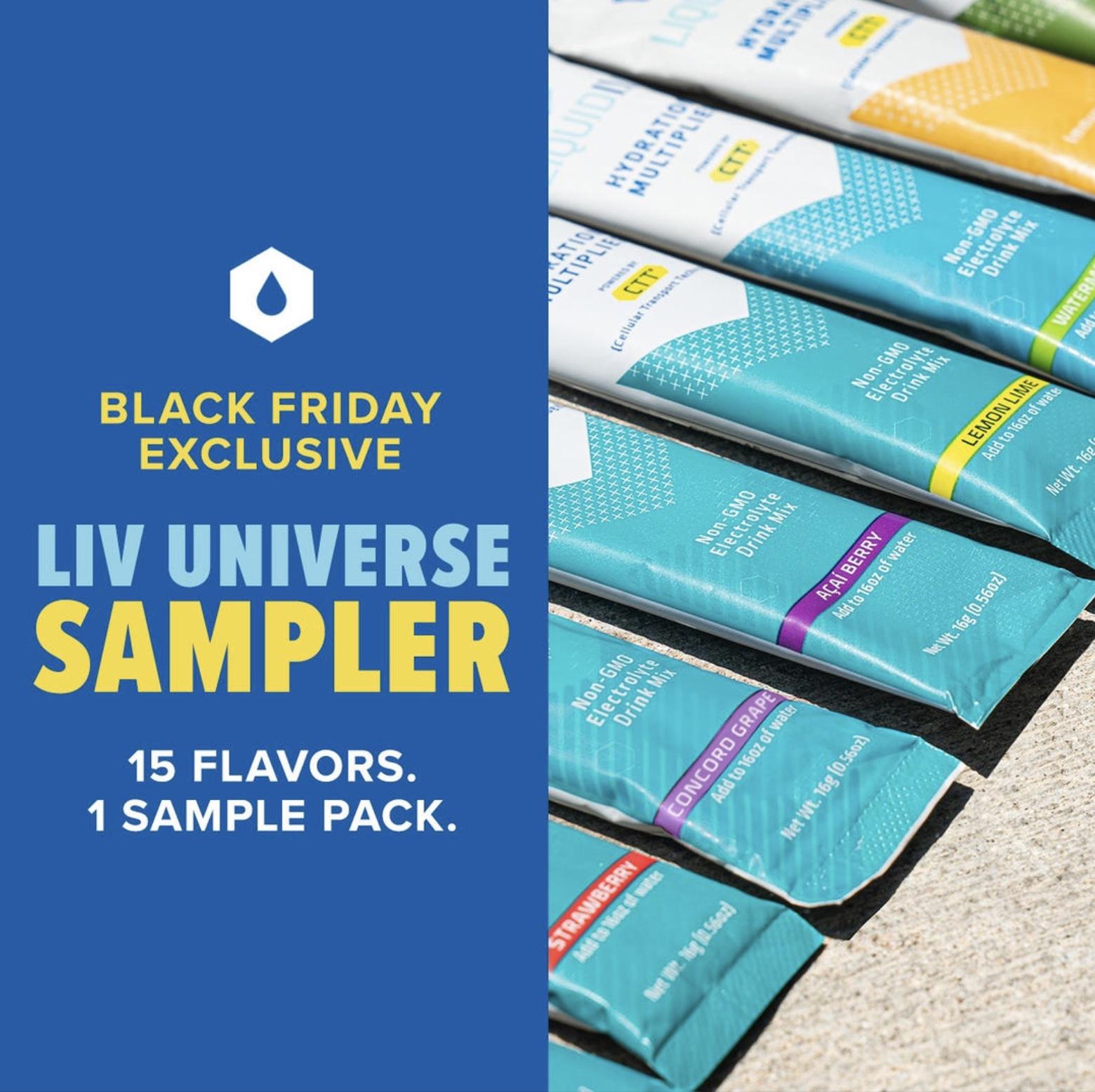 Read more about the article Liquid IV LIV The LIV Universe Sampler