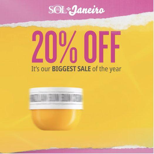 Read more about the article Sol de Janeiro Black Friday Sale – Save 20% Off Sitewide + Free Gift!