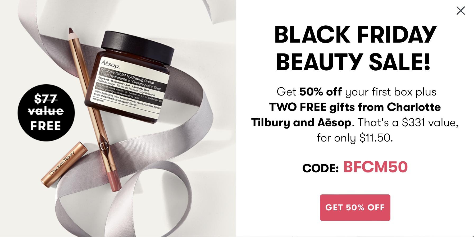 Read more about the article Allure Beauty Box Black Friday Coupon Code – Get 50% off Your First Box + Two FREE Gifts