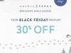 Anthropologie Black Friday Sale – Save 30% Off Sitewide + 40% Off Sale Items