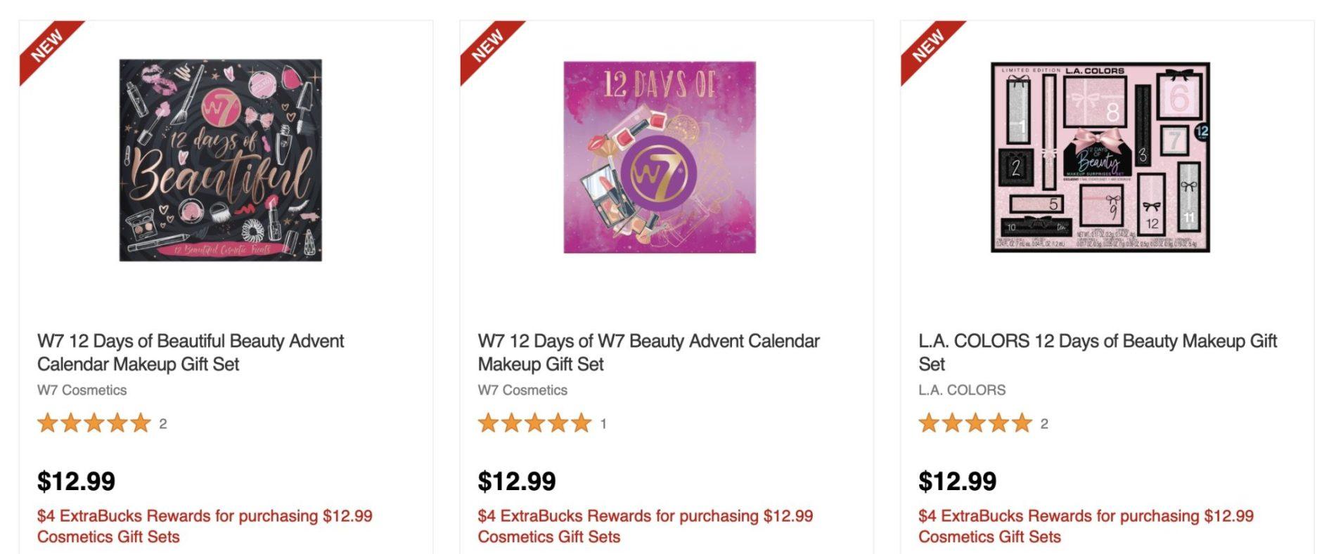 Read more about the article CVS 12 Days of Beauty Makeup Advent Calendars – $12.99 + $4 Back in Extra Crate Bucks